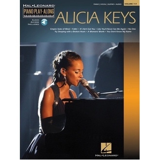 Alicia Keys Piano Play Along Bk/cd V117