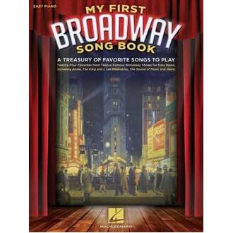 My First Broadway Songbook Easy Piano
