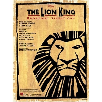 Lion King Broadway Selections Easy Piano