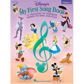 Disneys My First Songbook Vol 3 Easy Piano