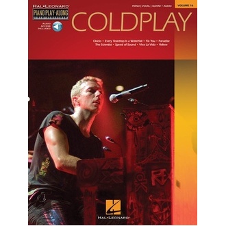 Coldplay Piano Play Along Bk/ola V16