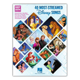 Disney 40 Most Streamed Disney Songs Easy Guitar Notes & Tab