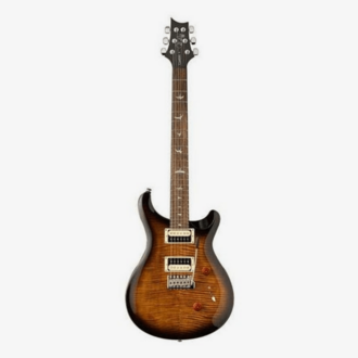 PRS SE Custom 24 Black Gold Burst Electric Guitar with Bag
