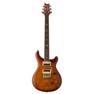 PRS SE Custom 24 Exotic Laurel Burl Vintage Sunburst Electric Guitar