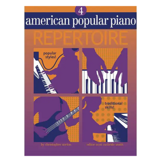 American Popular Piano Repertoire Bk/cd Lvl 4