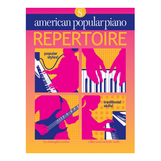 American Popular Piano Repertoire Bk/cd Lvl 8
