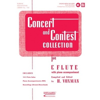 Concert And Contest Collection Flute Bk/olm