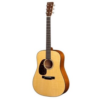 Martin D18L Standard Series Left-Hand Dreadnought Acoustic Guitar in Case