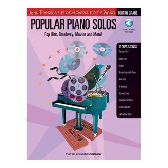 Popular Piano Solos - Grade 4 - Book/cd Pack