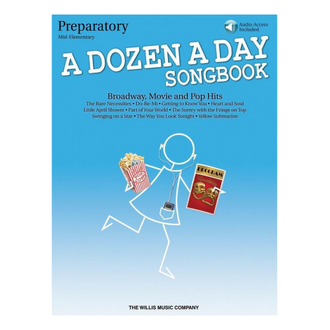 A Dozen A Day Songbook - Preparatory Bk/cd