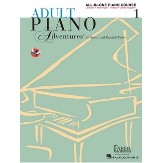 Piano Adventures Adult All-In-One Lesson Book 1