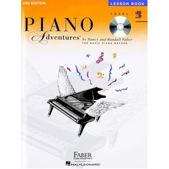 Piano Adventures Lesson 2B Bk/CD 2nd Edition
