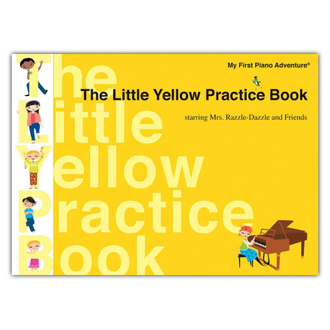 Piano Adventures Little Yellow Practice Book