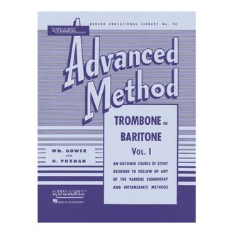 Rubank Advanced Method Trombone Vol 1