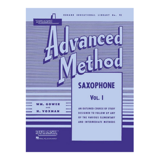 Rubank Advanced Method Saxophone Vol 1