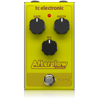Tc Electronic Afterglow Chorus  Guitar Effects Pedal