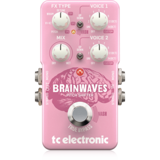 Tc Electronic Brainwaves Pitch Shifter  Guitar Effects Pedal