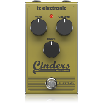 Tc Electronic Cinders Overdrive  Guitar Effects Pedal