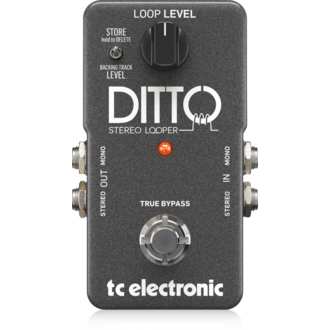 Tc Electronic Ditto Stereo Looper  Guitar Effects Pedal