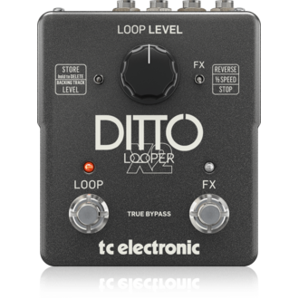 Tc Electronic Ditto X2 Looper  Guitar Effects Pedal