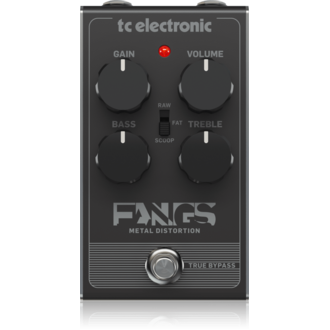 Tc Electronic Fangs Metal Distortion  Guitar Effects Pedal