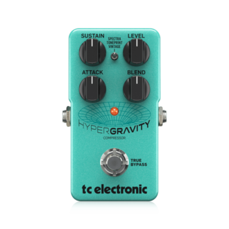 Tc Electronic Hypergravity Compressor  Guitar Effects Pedal