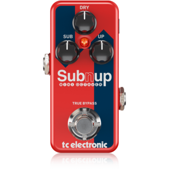 Tc Electronic Sub 'N' Up Mini Octaver  Guitar Effects Pedal
