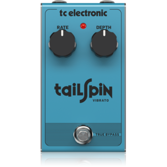 Tc Electronic Tailspin Vibrato  Guitar Effects Pedal