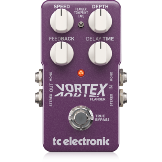 Tc Electronic Vortex Flanger  Guitar Effects Pedal