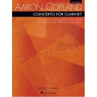 Copland - Concerto Clarinet & Piano