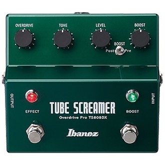 Ibanez TS808DX Tubescreamer With Booster Guitar Effects Pedal