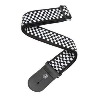 Planet Waves Woven Guitar Strap, Check Mate