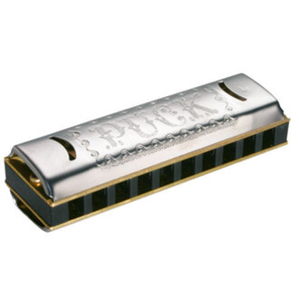 Hohner 550 Historic Collection Puck 10-Hole Harmonica In The Key Of C