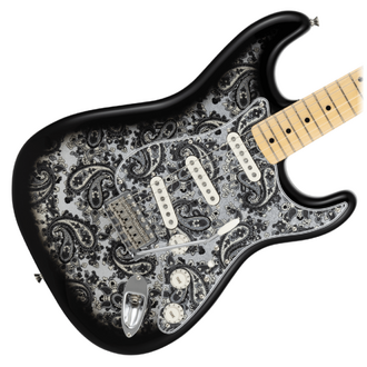 Fender Made In Japan Limited Stratocaster, Maple Fingerboard - Black Paisley 