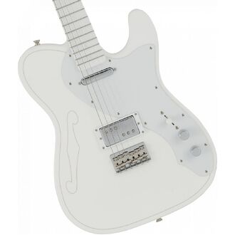 Fender Silent Siren Telecaster, Maple Fingerboard, Arctic White