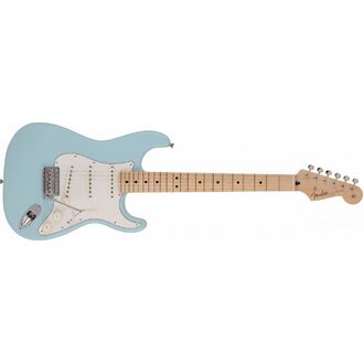 Fender Made In Japan Junior Collection Satin Daphne Blue Stratocaster, Maple Fingerboard