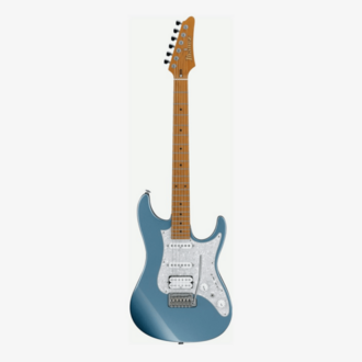 Ibanez AZ2204 ICM Prestige Electric Guitar With Case Ice Blue Metallic