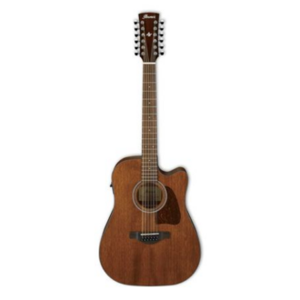 Ibanez AW5412CE OPN Artwood 12 String Acoustic-Electric Guitar Open Pore Natural