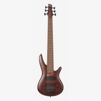 Ibanez SR506E BM 6-String Bass Guitar - Brown Mahogany