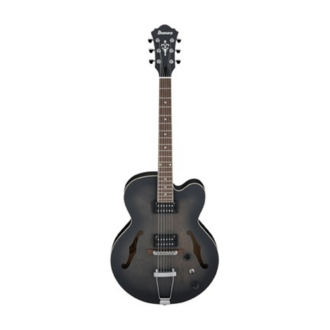 Ibanez AF55 TKF Hollowbody Electric Guitar - Transparent Black Flat
