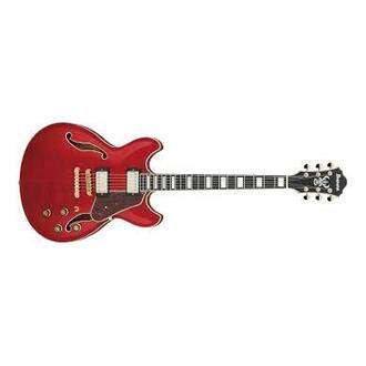 Ibanez As93Fm Tcd Hollowbody Transparent Cherry Red Guitar