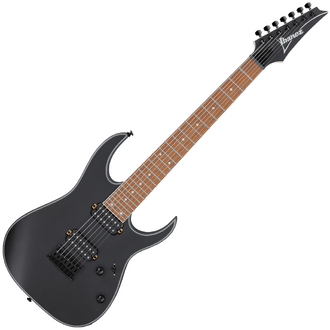Ibanez RG7421EX 7-String Electric Guitar - Black Flat
