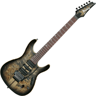 Ibanez S1070PBZ CKB Premium Electric Guitar Charcoal Black Burst