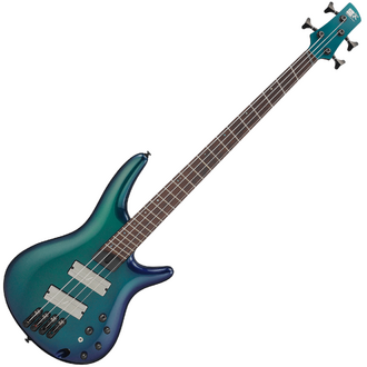 Ibanez SRMS720BCM 4 String Multi Scale Electric Bass, Blue Chameleon