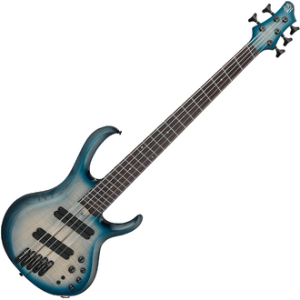 Ibanez BTB705LMCTL Multi Scale 5 String Bass, Cosmic Blue Starburst Low Gloss