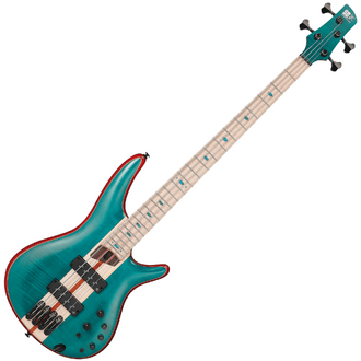 Ibanez SR1420BCGL 4 String Electric Bass, Caribbean Green
