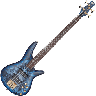 Ibanez SR300EDXCZM Electric 4 String Bass - Cosmic Blue Frozen