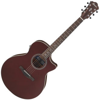 Ibanez AE100-BUF Burgundy Flat Acoustic Guitar