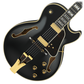 Ibanez GB10-BK George Benson Signature Hollowbody Guitar - Black