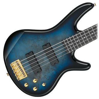 Ibanez GSR205PC-TMU 5-String Bass Guitar - Transparent Marine Burst